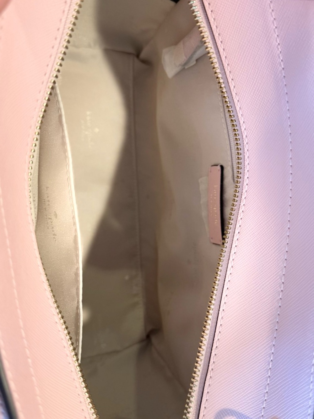 kate spade light pink saffiano leather satchel - Picture 4 of 7